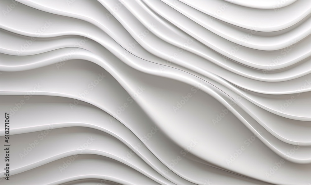 an abstract white background with wavy lines and curves in the center of the image, with a white background that is very similar to the shape of a wave. generative ai an abstract white background with wavy lines and curves in the center of the image, with a white background that is very similar to the shape of a wave. generative ai