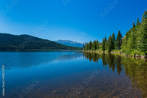 Beautiful Lake in Alberta, Canada