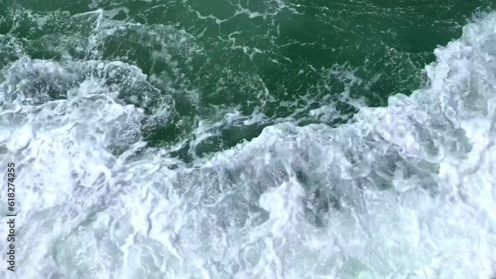 Sea waves crash on rocks ,Atlantic Ocean landscape, dramatic seascape Sea waves crash on rocks ,Atlantic Ocean landscape, dramatic seascape