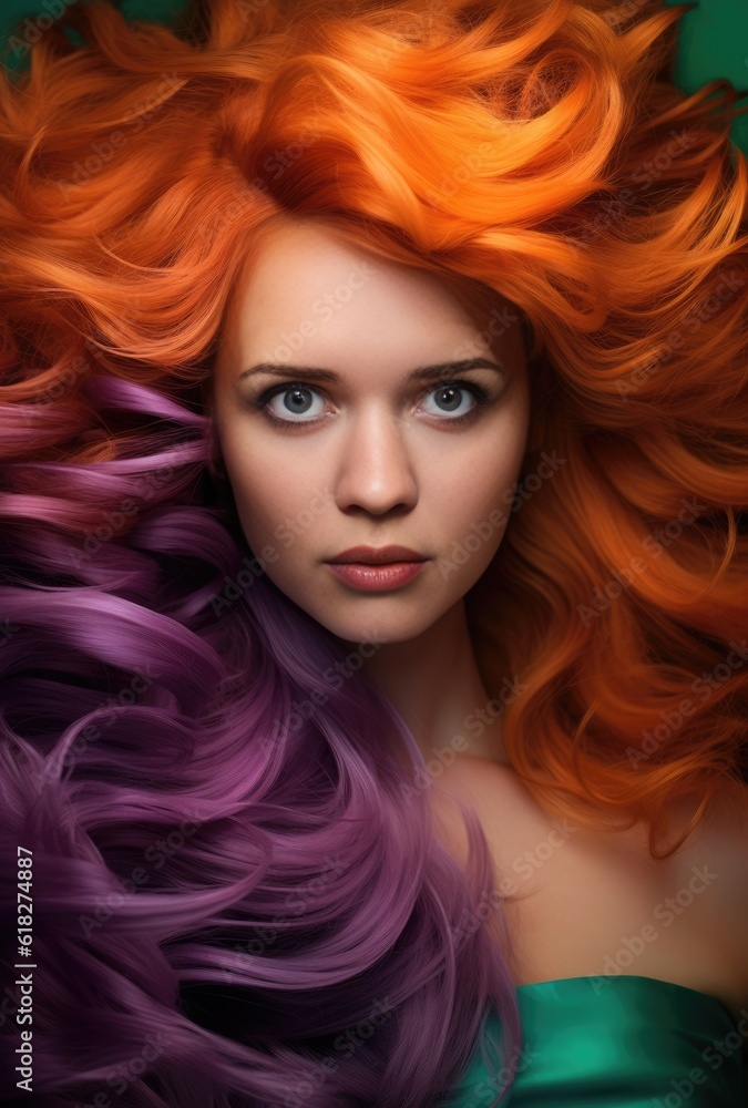 custom made wallpaper toronto digitalbeauty woman with stylish hair