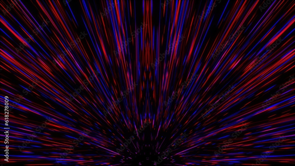 Abstract hyperspace background Abstract hyperspace background
