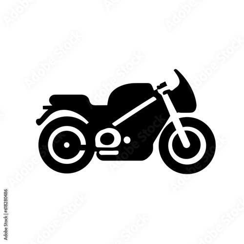 motorcycle icon vector icon
