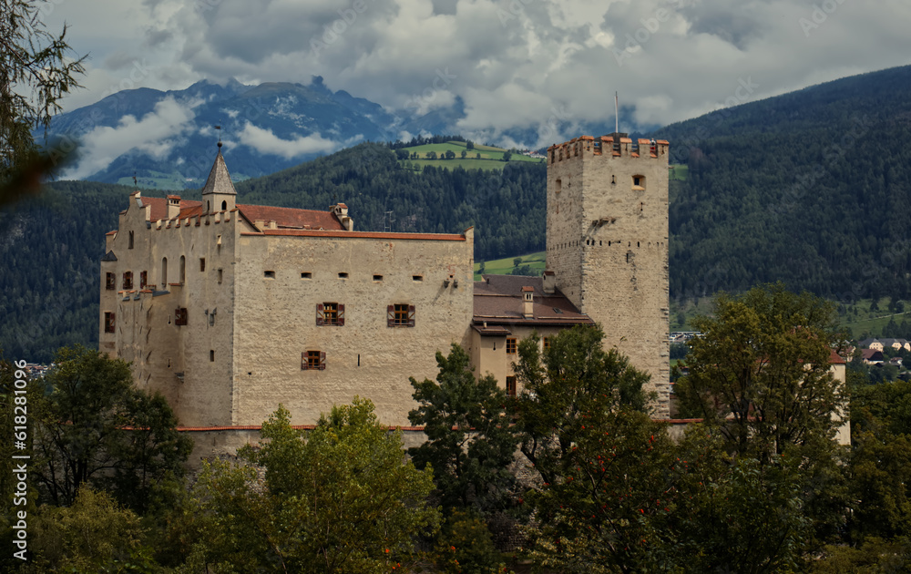 Brunico Castle in South Tyrol.