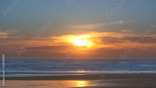 Atardecer en la playa