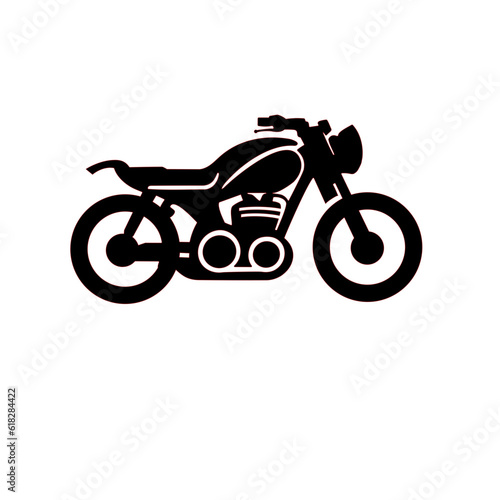 motorcycle icon vector icon