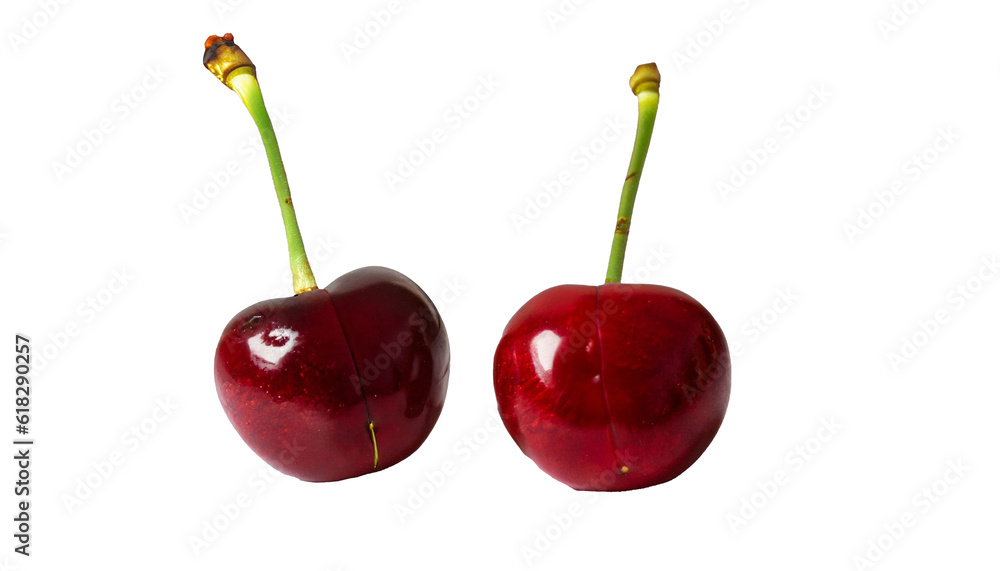 Fresh Cherry Isolate Fresh Cherry Isolate