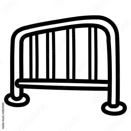 fence line icon style
