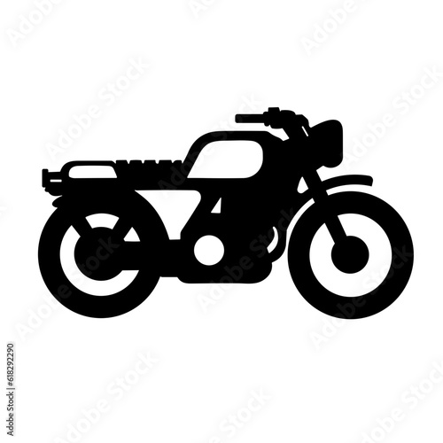 motorcycle icon vector icon