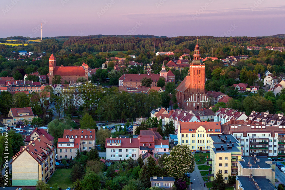 The city of Lidzbark Warmiński