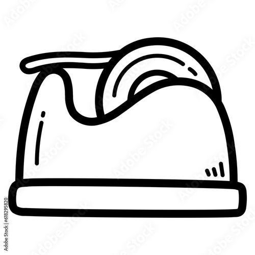 tape line icon style