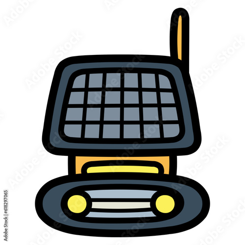 Grover filled outline icon style