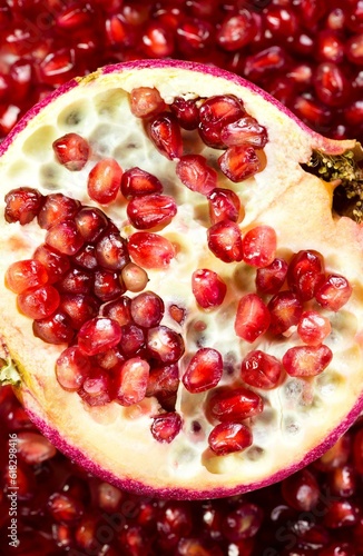 Gorgeous Close-Up of Pomegranate Seeds in Crystal Clear 4K Resolution