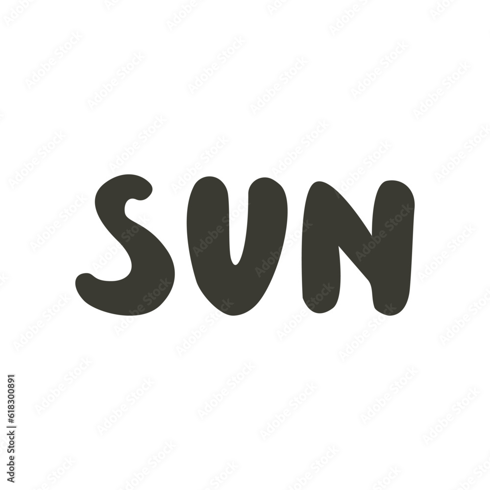 Retro Summer Quote - Sun Retro Summer Quote - Sun