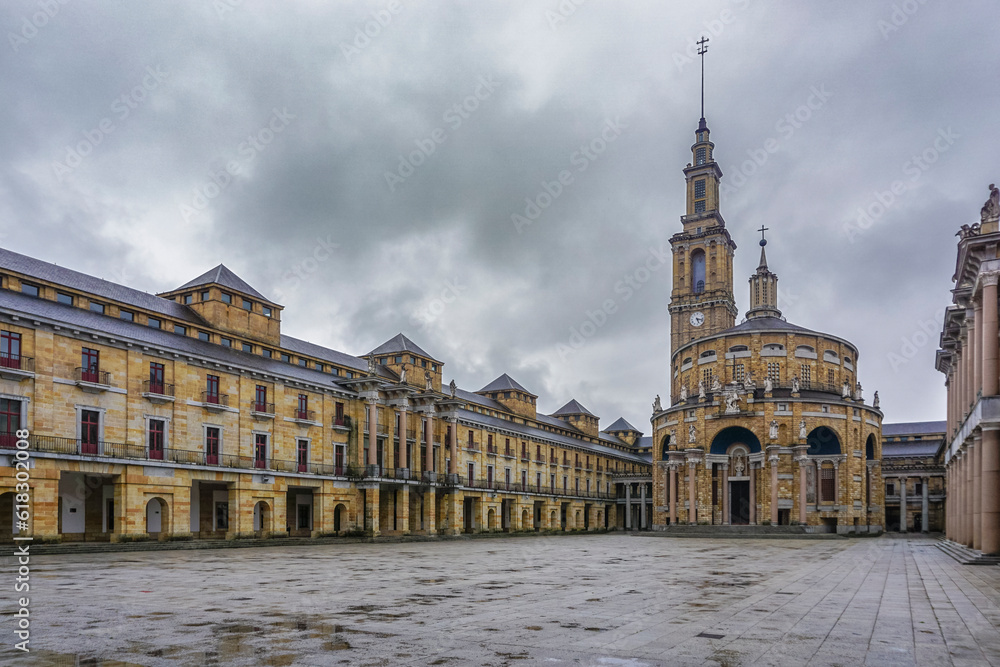 Labor University of Gijón, it is the most important architectural work of all those carried out in Asturias during the 20th century. In addition, it is the largest building in Spain Labor University of Gijón, it is the most important architectural work of all those carried out in Asturias during the 20th century. In addition, it is the largest building in Spain