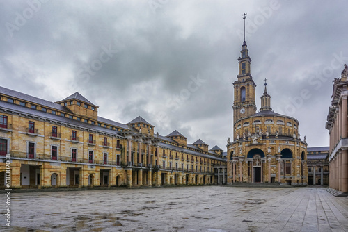 Labor University of Gijón, it is the most important architectural work of all those carried out in Asturias during the 20th century. In addition, it is the largest building in Spain