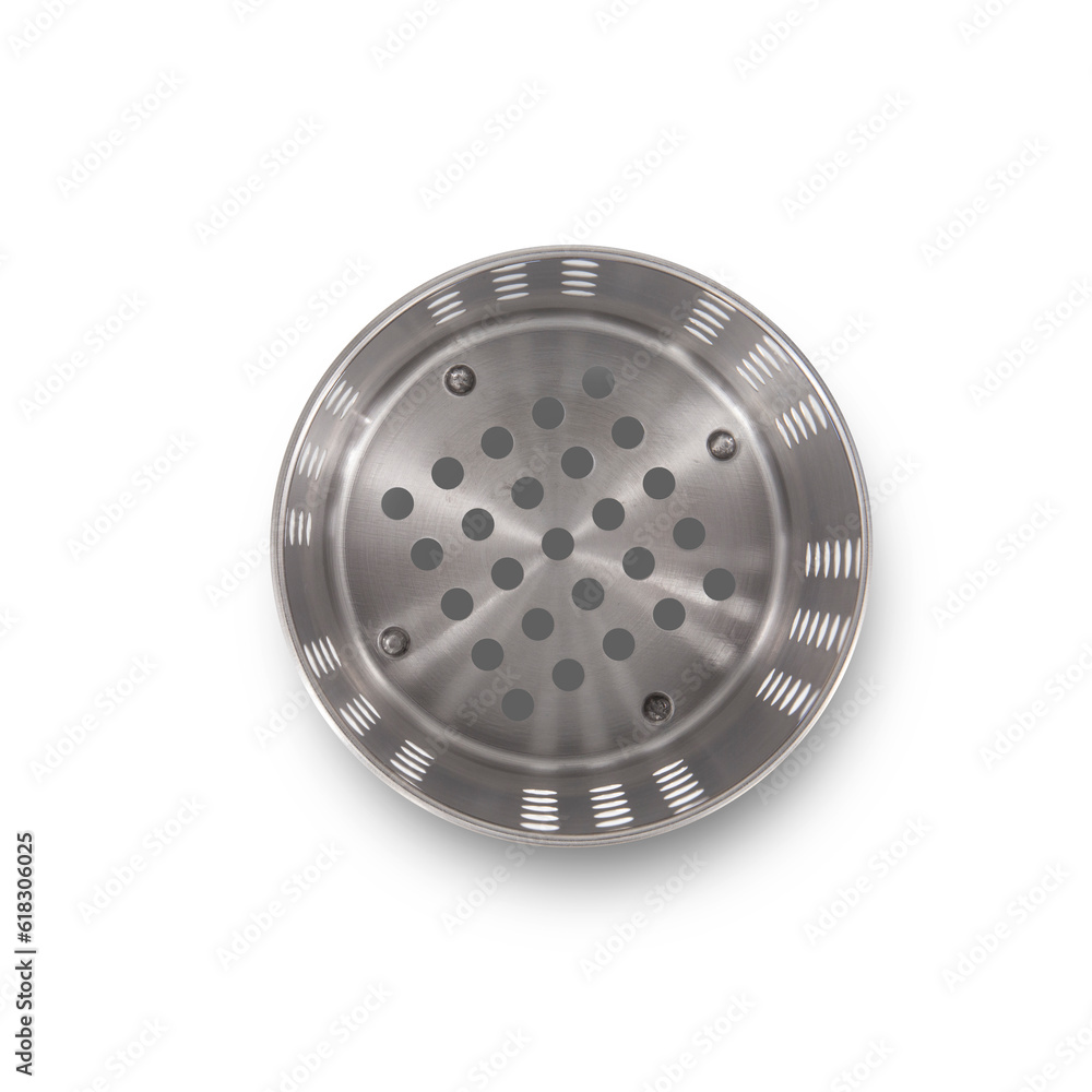 Stainless Steel Bucket isolated on white background Stainless Steel Bucket isolated on white background