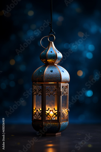 a lantern decor that captures the essence of Ramadan