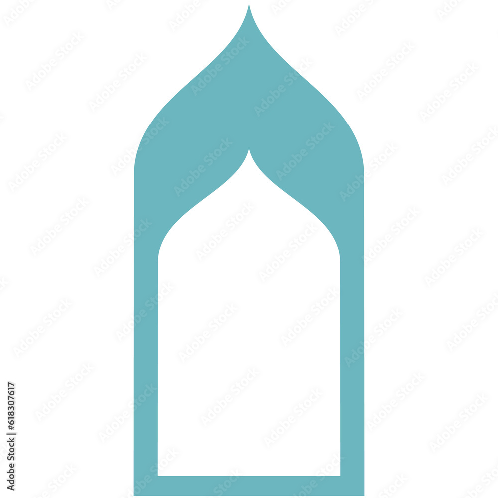 black silhouettes of Islamic windows.Arab frame .Ramadan kareem simbol icon. black silhouettes of Islamic windows.Arab frame .Ramadan kareem simbol icon.
