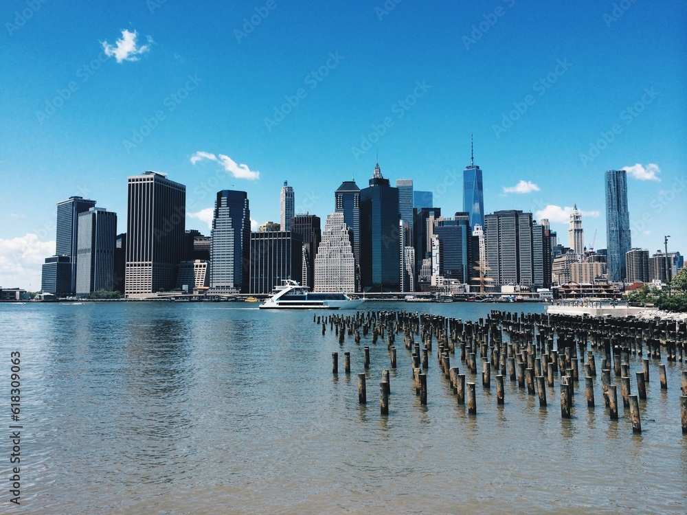 city skyline NYC 