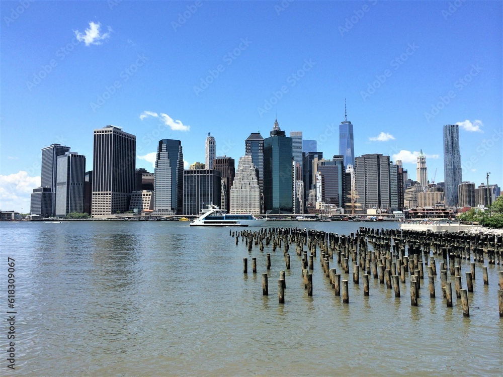Obraz premium NYC - City skyline