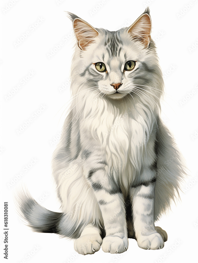 Oriental Cat ears mustache eyes an animal is a friend of a person, a pet Oriental Cat ears mustache eyes an animal is a friend of a person, a pet