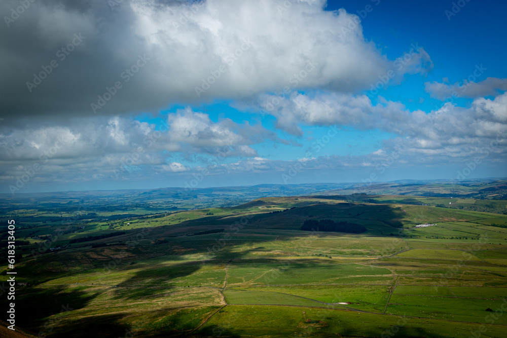 Scenic landscape photo in Yorkshire