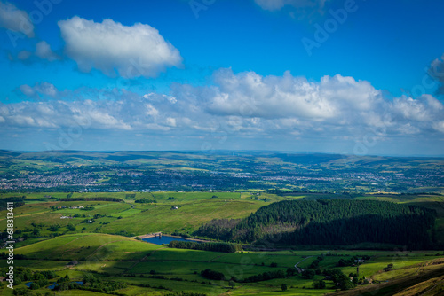 Scenic landscape photo in Yorkshire