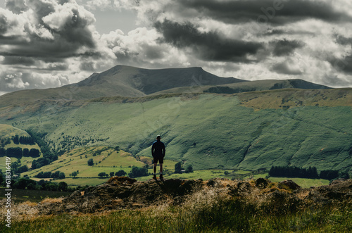 Blencathra from Eycott Hill photo