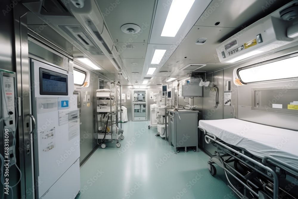 stock photo of inside emergency room unit in hospital stock photo of inside emergency room unit in hospital