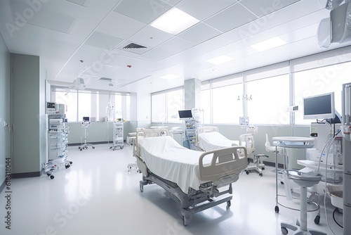 stock photo of inside emergency room unit in hospital © NikahGeh