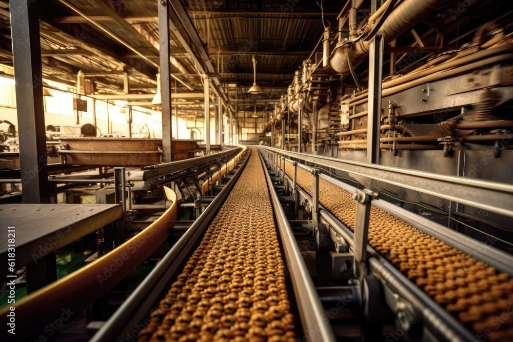 stock photo of inside factory conveyor belt production stock photo of inside factory conveyor belt production