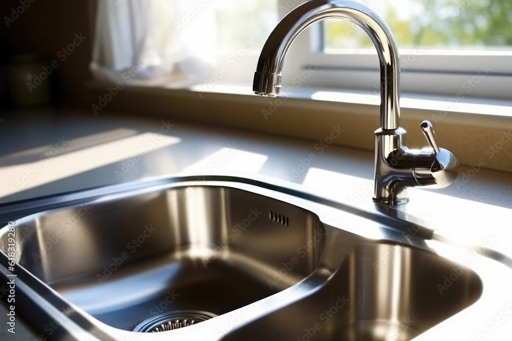 stock photo of inside home view sink close up stock photo of inside home view sink close up