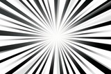 speed lines from center, manga style, vector, white background, Generative IA