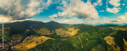 Carpathian mountain landscape © Roxana