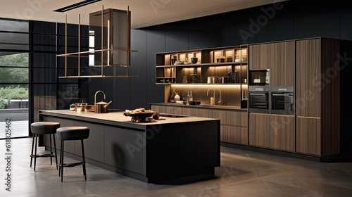 Luxury interior kitchen