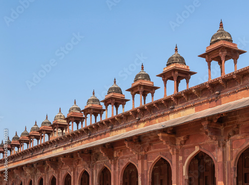 Public place architecture roof mughal building india style 