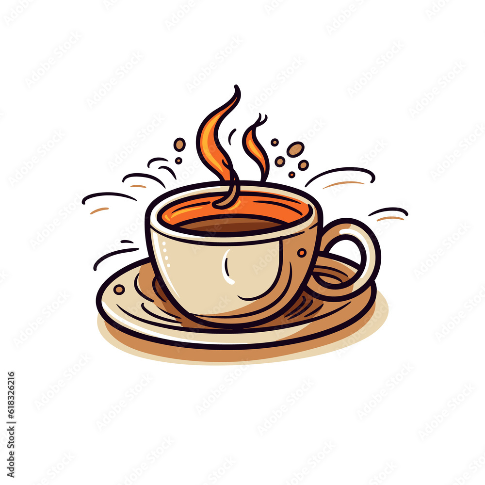 Cartoon Coffee , PNG Cartoon, Illustration Cartoon Coffee , PNG Cartoon, Illustration