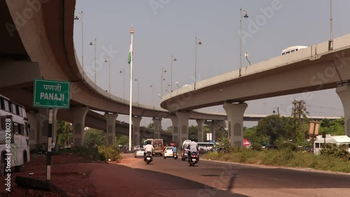 Panaji Entry point - Time Lapse photo