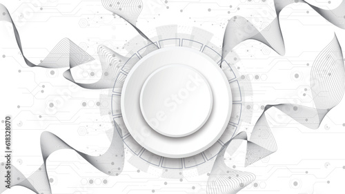 OpenAi and line technology network background. Smart AI or Artificial Intelligence vector illustration using Chatbot.Digital technology and Abstract background concept.