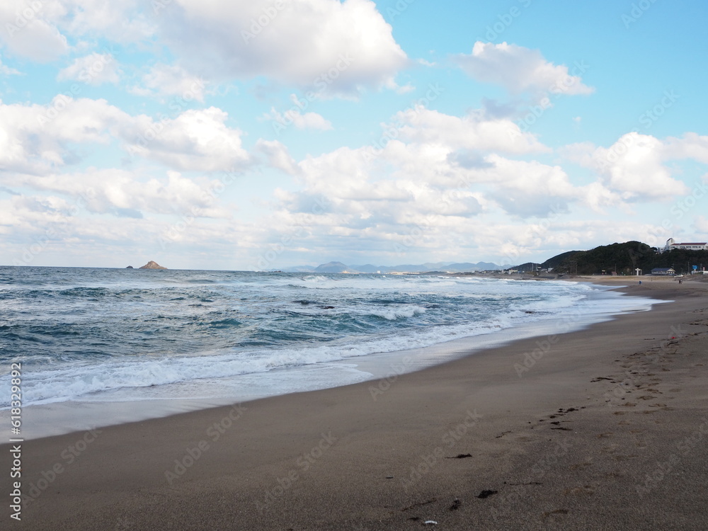 Hakuto Beach, a place related to the white rabbit of Inaba