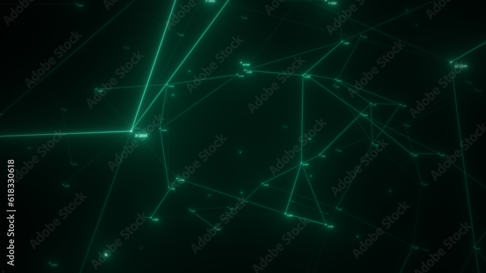 Abstract technology background from animated lines and dots. Geometrical backdrop Abstract technology background from animated lines and dots. Geometrical backdrop