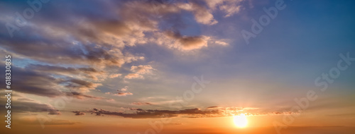 Fototapeta Naklejka Na Ścianę i Meble -  Colorful Tropical Sunrises and Sunsets - OcuDrone Aerial Sky Images