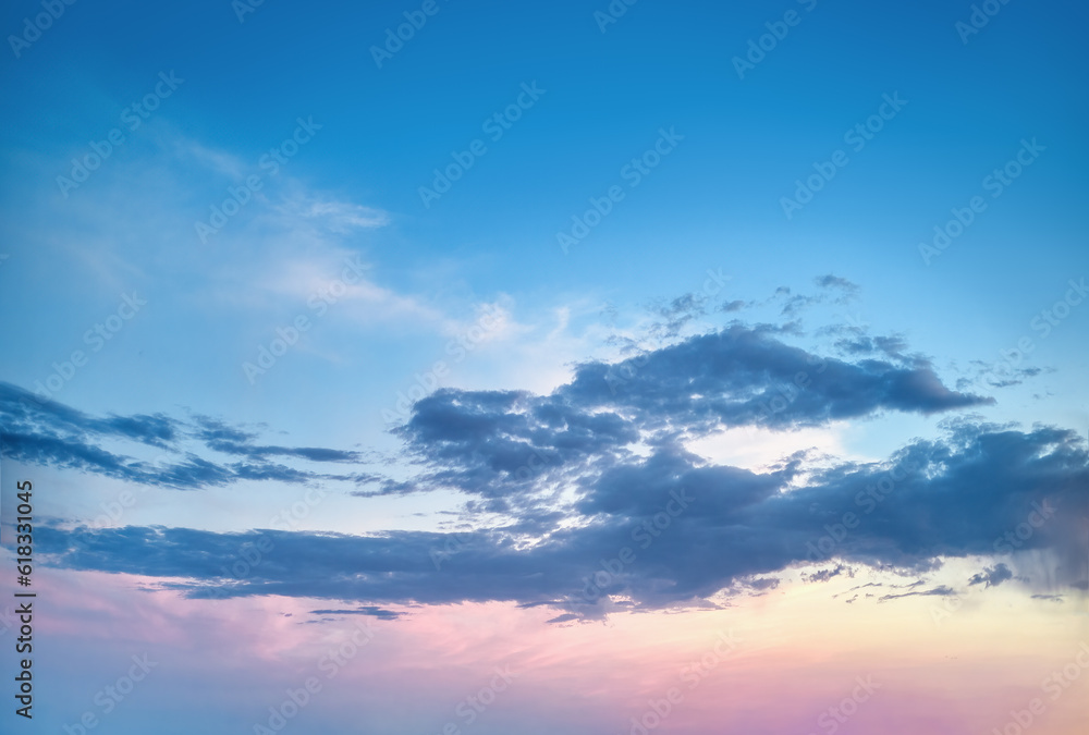 Obraz premium Colorful Tropical Sunrises and Sunsets - OcuDrone Aerial Sky Images