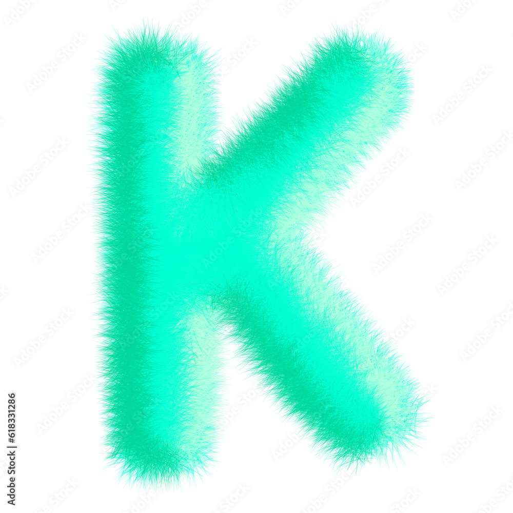 Fluffy font Fluffy font