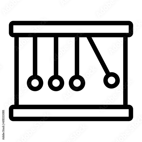newton cradle icon 