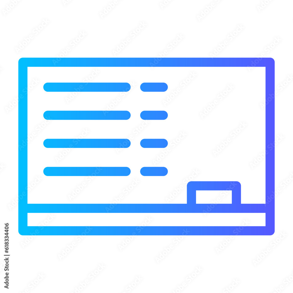 blackboard icon blackboard icon