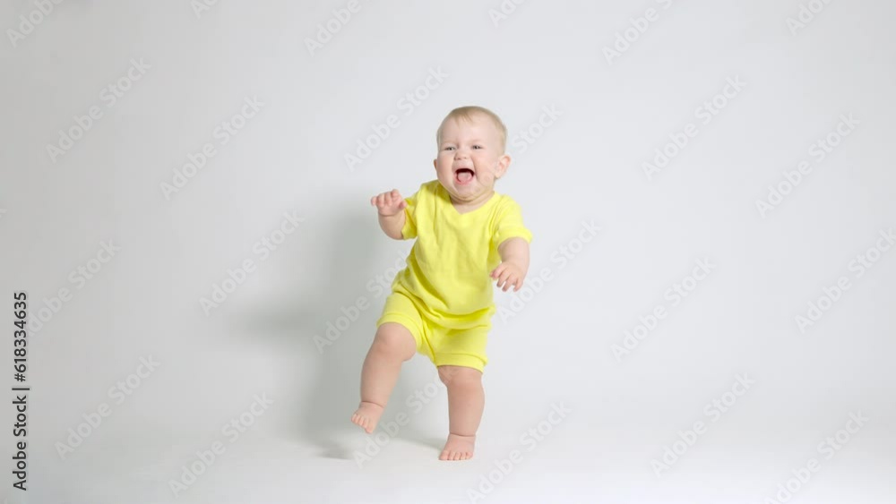 the child takes the first steps but falls the child takes the first steps but falls