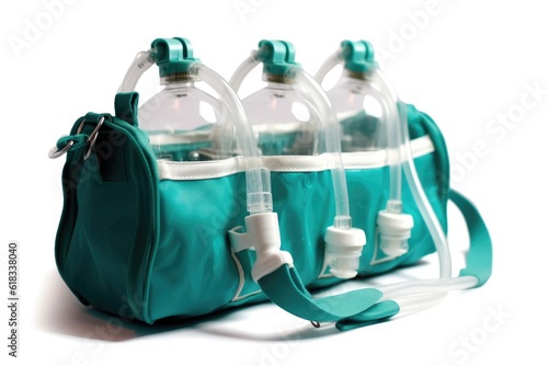 ambu bag pulmonary resuscitator medical photoraphy Generated AI photo