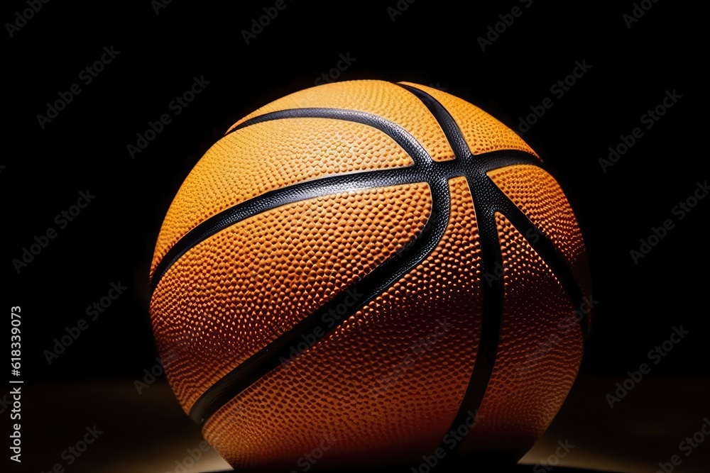 basketball tools and equipment photoraphy Generated AI