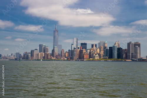 Skyline of New York City in United States © ShutterFalcon